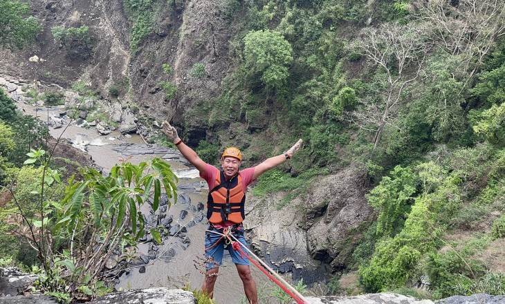 CHINH PHỤC THÁC PHILIENG ABSEILING CHINH PHỤC THÁC PHILIENG ABSEILING